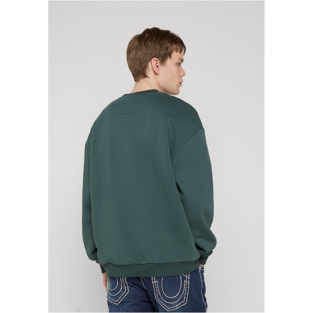 Urban Classics - Fluffy Crewneck sweater - Dark green